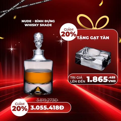 NUDE - Bình đựng whiskey Shade