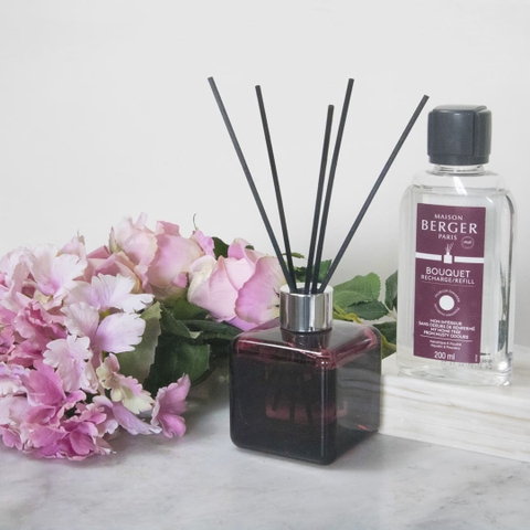 Lọ tinh dầu khuếch tán, khử mùi ẩm mốc Aquatic & Powdery Maison Berger – ảnh 4