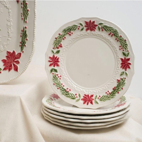 Đĩa ăn Bordallo Pinheiro Bordallo Christmas – ảnh 3