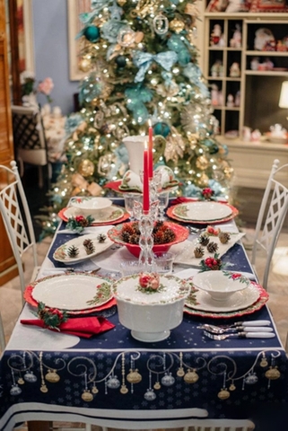 Hộp đựng kẹo (thấp) Bordallo Pinheiro Bordallo Christmas – ảnh 3