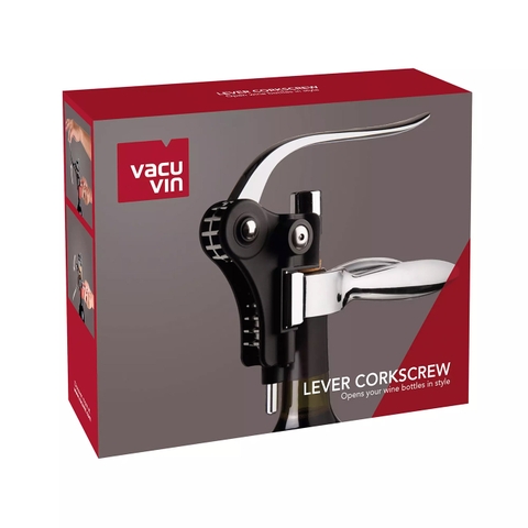 Dụng cụ khui rượu Lever tay cầm ngang (2021) Vacu Vin – ảnh 4