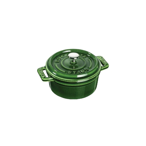 Nồi gang tròn màu xanh rêu Staub – ảnh 8
