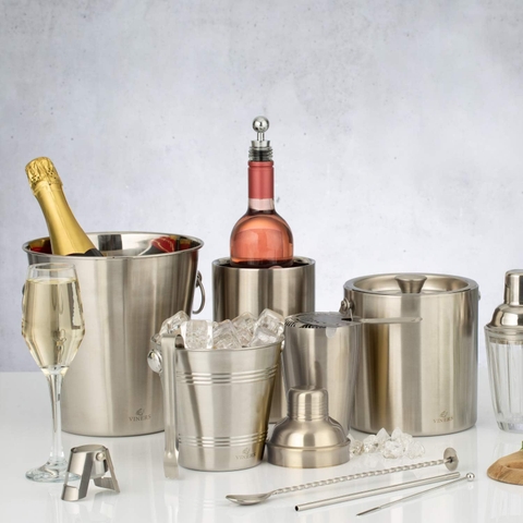 Xô đá màu bạc Viners – ảnh 2