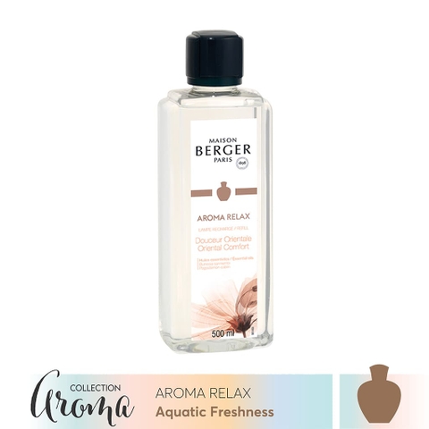 Tinh dầu đèn xông hương Aroma Relax Oriental Comfort Maison Berger 500ml