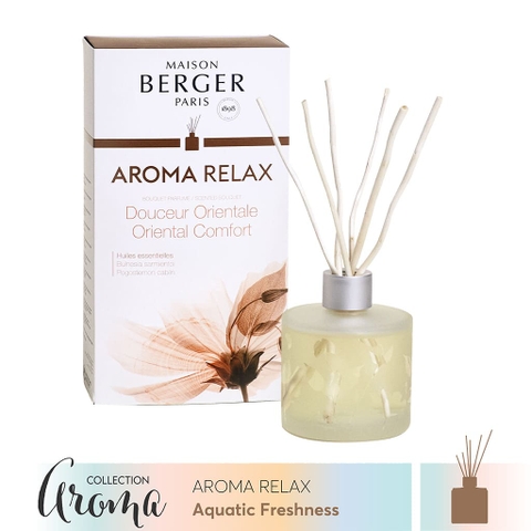 Lọ tinh dầu khuếch tán hương Aroma Relax Maison Berger 180ml