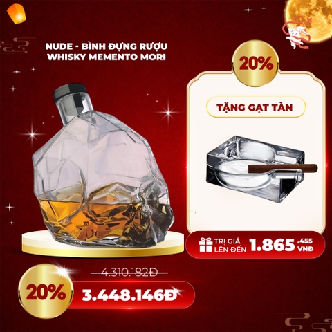 NUDE - Bình đựng rượu Whisky Memento Mori