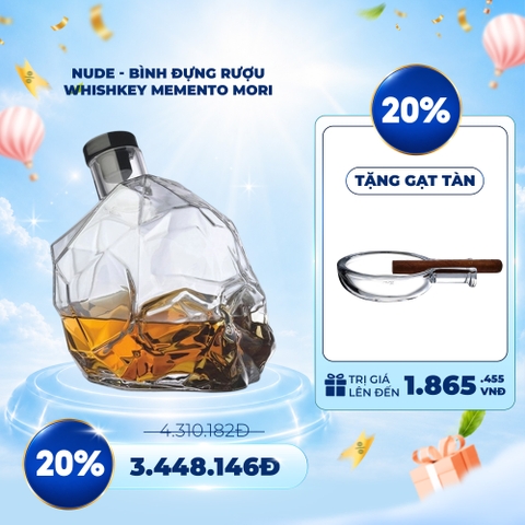NUDE - Bình đựng rượu Whisky Memento Mori