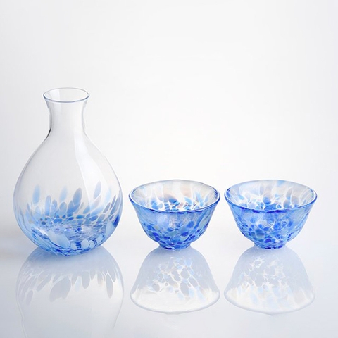 Bộ ly và bình Sake Aderia Iwashimizu – ảnh 3