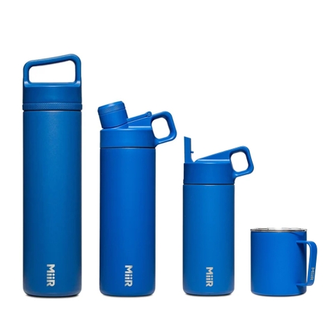 MiiR - Bộ Bình giữ nhiệt 4 món - Màu Xanh Coban