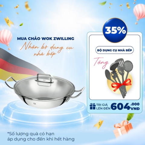 Chảo wok ZWILLING Plus - 32cm