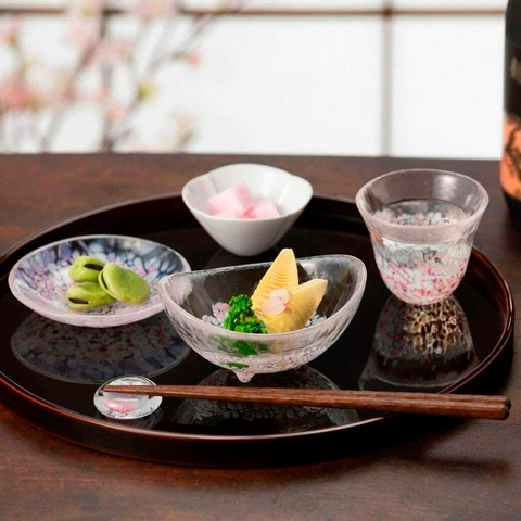 Chén oval có chân đứng Aderia Sakura Sakura – ảnh 2