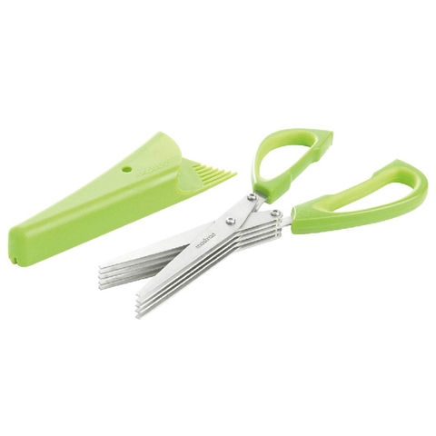 Kéo cắt rau thông minh MASTRAD màu xanh lá - 24cm