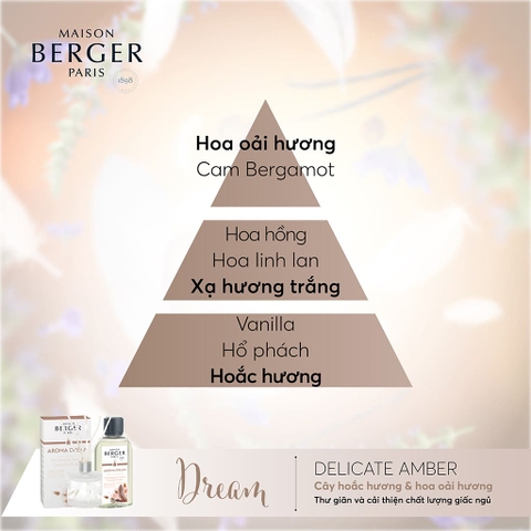 Lọ tinh dầu khuếch tán hương Aroma Dream Maison Berger – ảnh 2