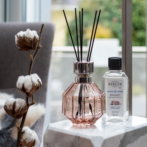 Bộ lọ tinh dầu khuếch tán Facette Nude Maison Berger – ảnh 4