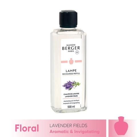 Tinh dầu đèn xông hương Lavender Fields Maison Berger 500ml