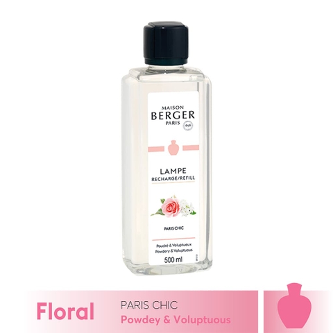 Tinh dầu đèn xông hương Paris Chic Maison Berger 500ml