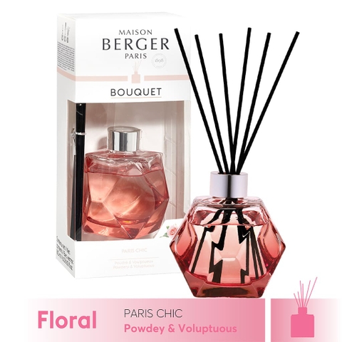 Lọ tinh dầu khuếch tán hương Geometry Red Maison Berger 180ml