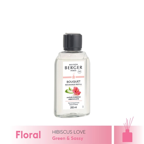 Tinh dầu khuếch tán hương Hibiscus Love Maison Berger 200ml