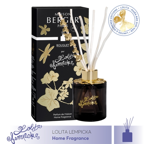Lọ tinh dầu khuếch tán hương Lolita Lempicka Bijou Black Edition Maison Berger 115ml
