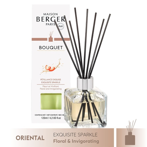 Lọ tinh dầu khuếch tán hương Exquisite Sparkle Maison Berger 125ml