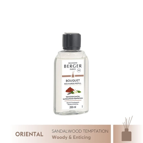 Tinh dầu khuếch tán hương Sandalwood Temptation Maison Berger 200ml