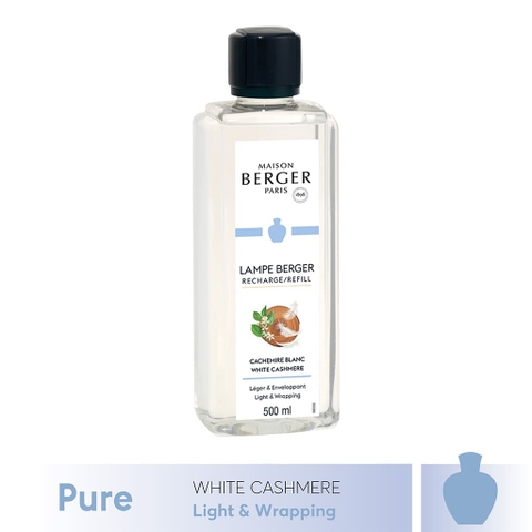 MAISON BERGER - Tinh dầu đèn xông hương White Cashmere - 500ml
