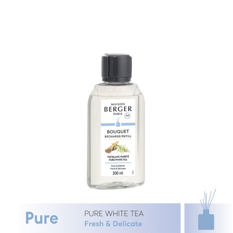 Tinh dầu khuếch tán hương Pure White Tea Maison Berger 200ml