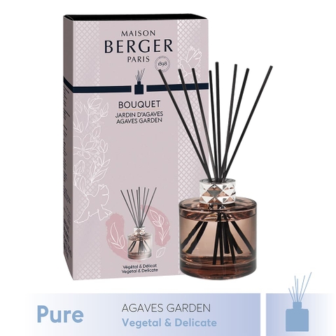 Lọ tinh dầu khuếch tán hương Agaves Garden Joy Maison Berger 180ml