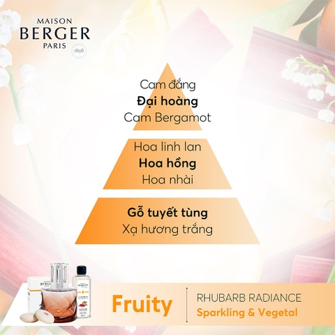 Tinh dầu khuếch tán hương Rhubarb Radiance Maison Berger – ảnh 2