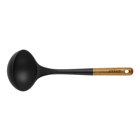 Muỗng múc canh silicon màu đen Staub – ảnh 3