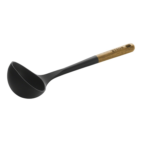Muỗng múc canh silicon màu đen Staub – ảnh 4