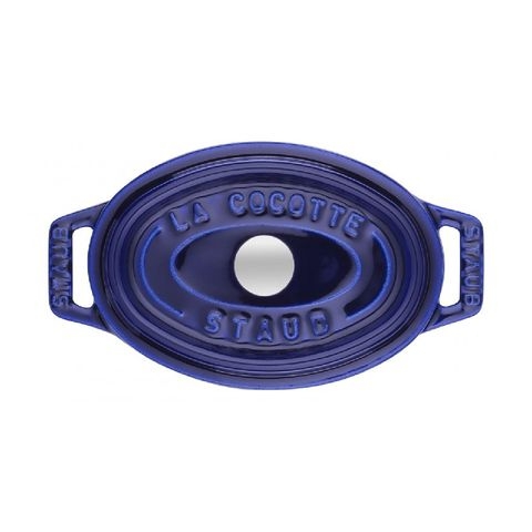Nồi gang oval màu xanh đen Staub – ảnh 3