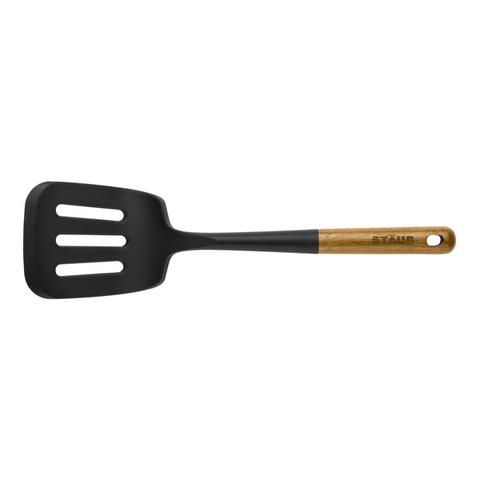 Xẻng silicon đế thưa màu đen Staub – ảnh 2