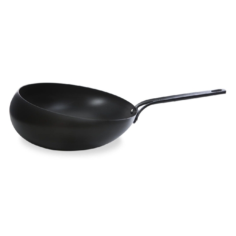 Chảo thép carbon sâu lòng BK - 30cm