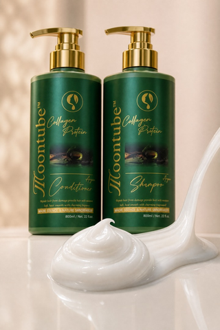 Dầu xả Moontube Argan siêu mượt hỗ trợ phục hồi tóc khô xơ 800ml