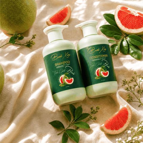 Dầu xả Bưởi Xưa tái sinh nuôi tóc giảm gãy rụng dưỡng tóc mềm mượt 500ml