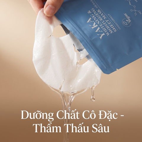 Mặt nạ YAKA dưỡng trắng & dưỡng ẩm