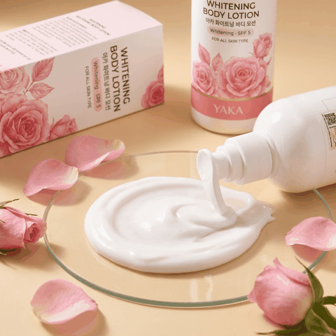 Sữa dưỡng thể YAKA hỗ trợ nâng tông sáng da dưỡng ẩm 250ml