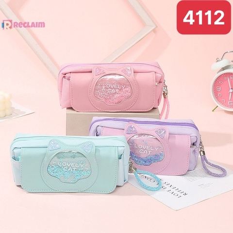 Hộp Đựng Bút Bằng Vải Cute 4112