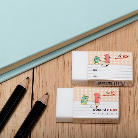 Gôm Tẩy Xóa Chì Điểm 10 Thiên Long E-09