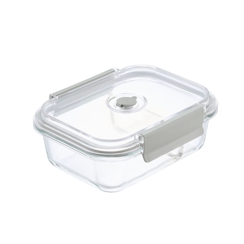 Hộp thủy tinh chữ nhật Nikko Valve 1050 ml