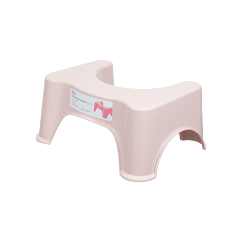Ghế kê chân toilet Notoro - Hồng nhạt