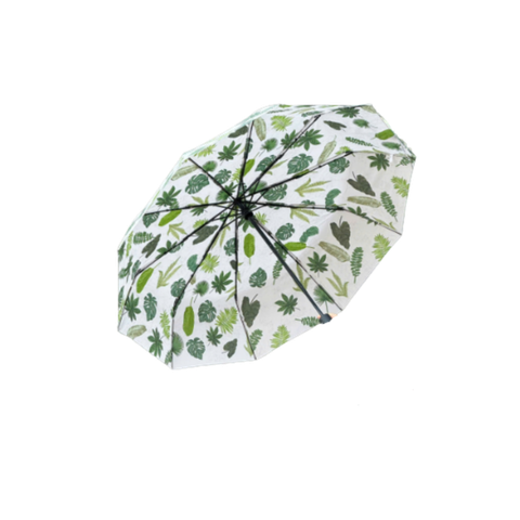 Ô gấp gọn siêu nhẹ có móc treo Kaiyo, hoạ tiết lá colorful leaf ( lá to )