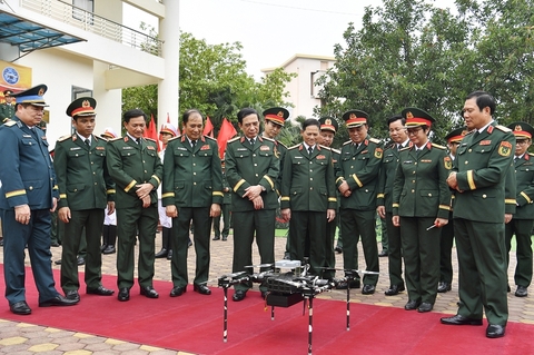 Công bố quyết định thành lập Cục Phương tiện không người lái trực thuộc Bộ Tổng Tham mưu
