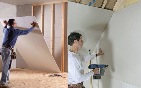 Hướng Dẫn Quy Trình Thi Công Vách Ngăn Thạch Cao Đúng Kỹ Thuật