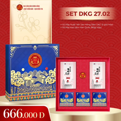 Set quà Sâm Yến Ngọc Khang