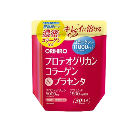 Collagen Proteoglycan 11000mg ORIHIRO bổ sung collagen chống lão hóa, làm đẹp da G/180gram