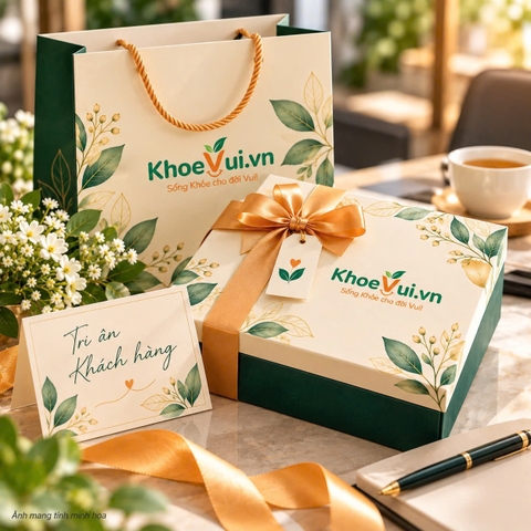 Quà sức khỏe tặng khách hàng