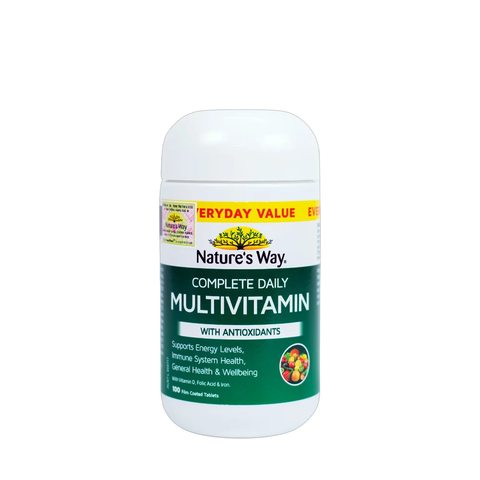 Complete Daily MultiVitamin Bổ sung vitamin và khoáng chất tổng hợp NATURE'S WAY L/100V
