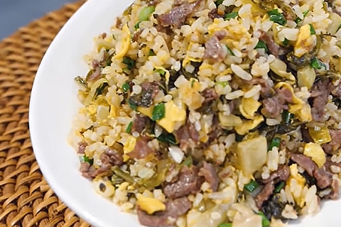 Cơm rang dưa bò